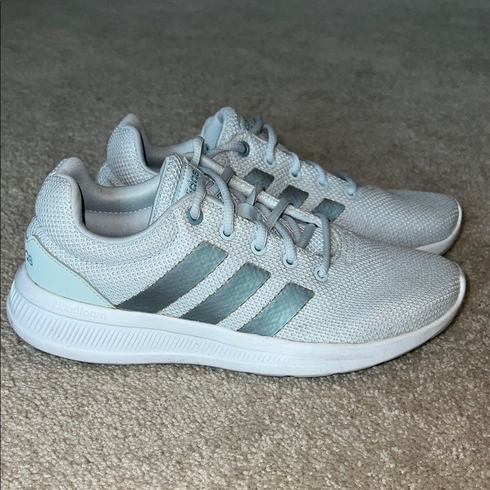 Adidas Lite Racer CLN 2.0 Gray  Running Athletic Sneakers  Size 8.5